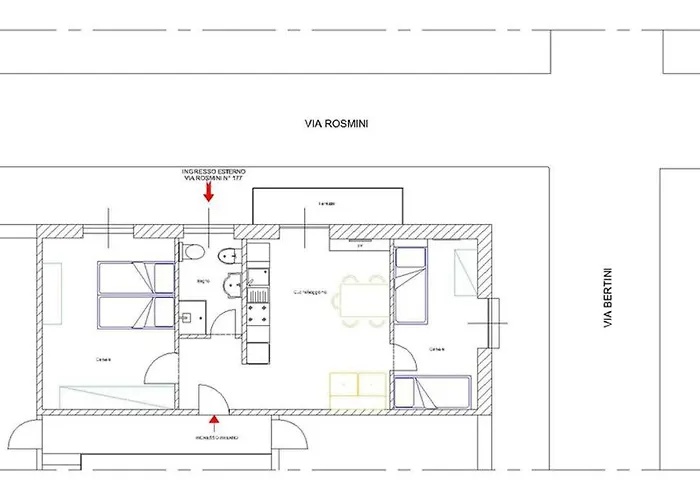 Apartament Casa Adele Viareggio